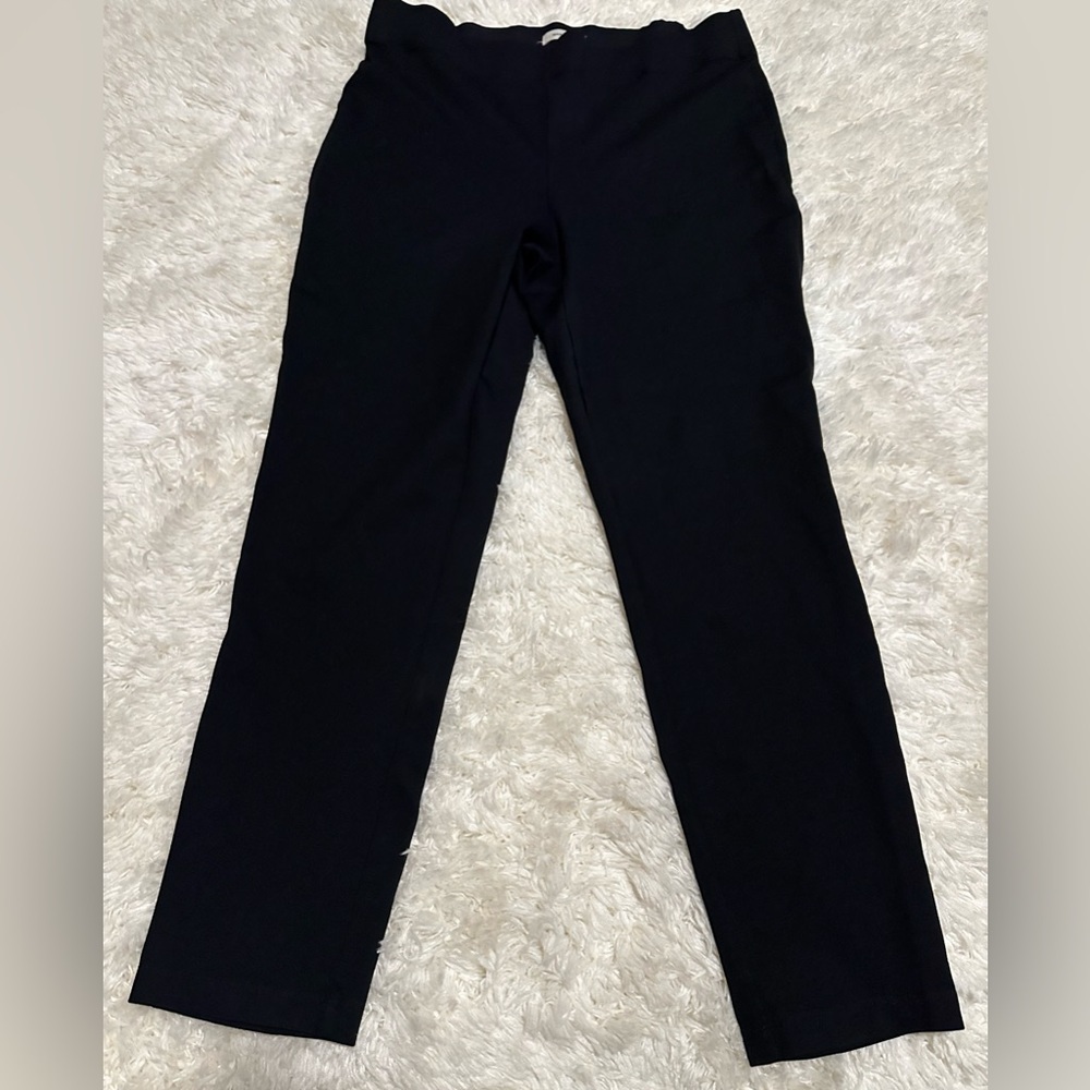 Max Studio Women’s Size Large Black Leggings EUC